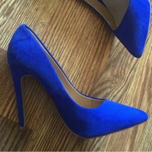 Cobalt Blue Pump Heels
